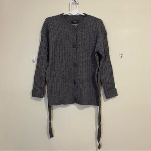 S.Christina Cashmere Cardigan Gray (S/M)